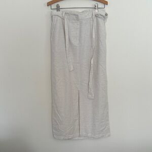 VILA Light Gray Pencil Skirt